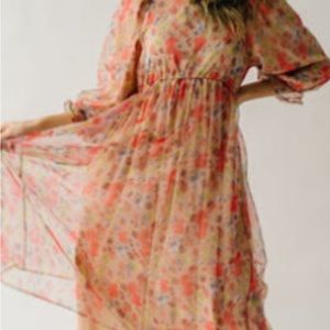 Polagram Puff sleeve dress